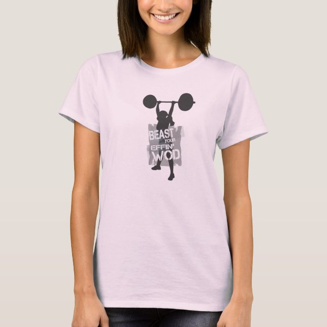 Tier Ihr effin wod T-Shirt (Vorderseite)