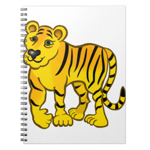 Tier Katze Jungle Streifen Tiger wild Notizblock