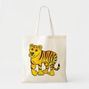 Tier Katze Jungle Streifen Tiger wild Tragetasche