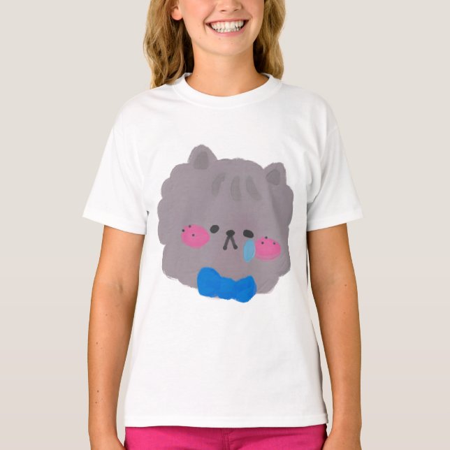 Tier Katze T-Shirt (Vorderseite)