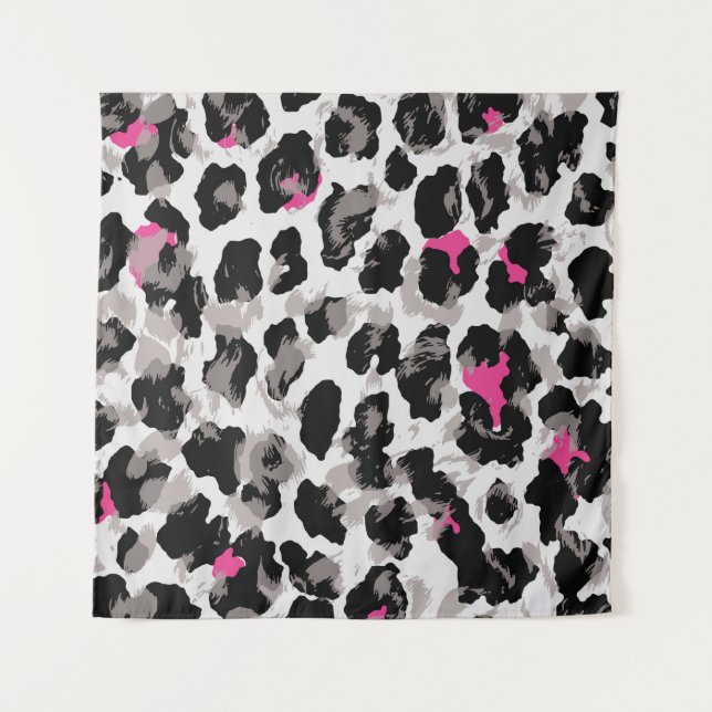 Tier, Leopardentextur, Background abstract, africa Wandteppich (Vorderseite)