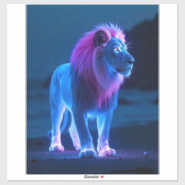 Tier Magie Leo Aufkleber