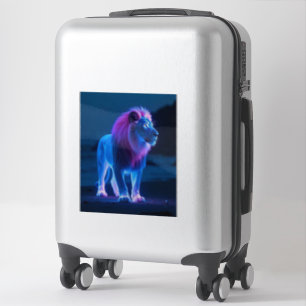 Tier Magie Leo Aufkleber