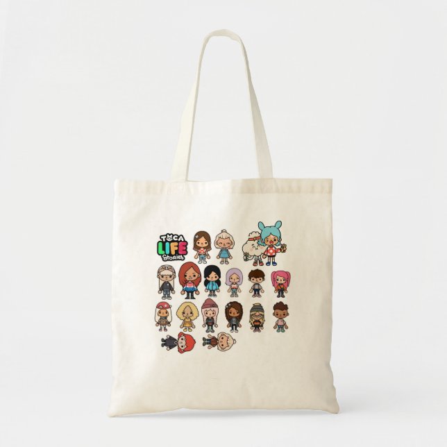 Tier Manga Toca Boca Anime Geschenk für Weihnachte Tragetasche (Vorne)