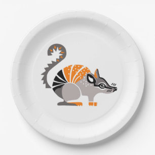 Tier - NUMBAT - Wildfauna - Party Pappteller