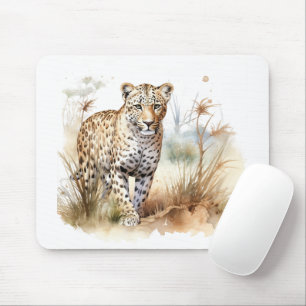 Tier-Safari Leopard Mousepad