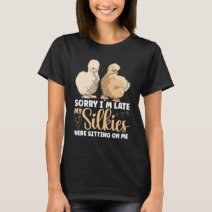 Tier Seidenhuhn Huhn Seidig Landwirt T-Shirt