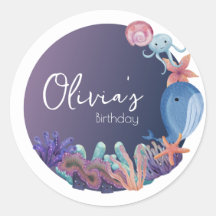 Tier unter dem Meeresgrund