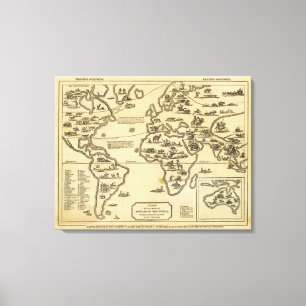 Tier-Welt Leinwanddruck