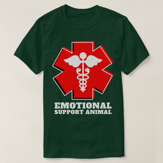 Tier zur emotionalen Unterstützung 5 T-Shirt (Design vorne)