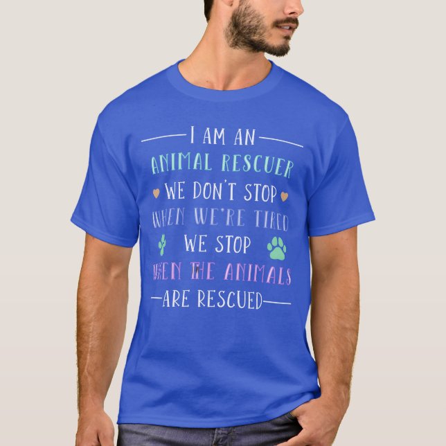 Tieradoption Rettungshund-Geschenk T-Shirt (Vorderseite)