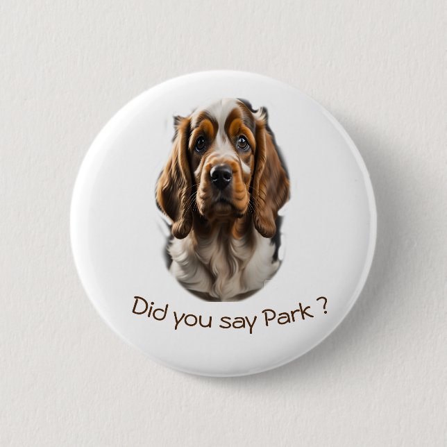 Tierart Button (Vorderseite)