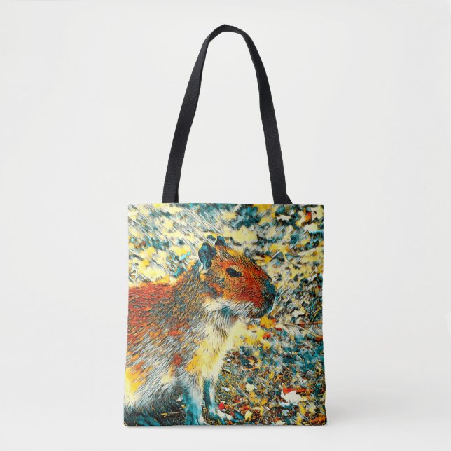 TierArt_Capybara_003 Tasche (Vorderseite)