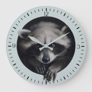 Tierart Große Wanduhr