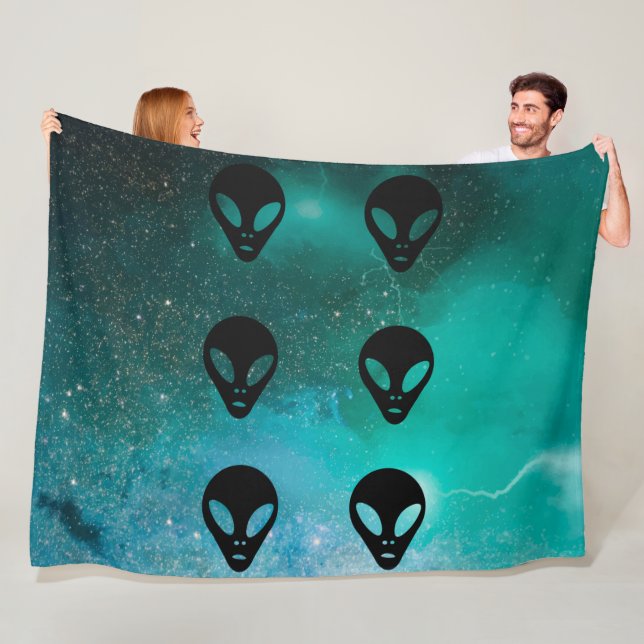 Tierart - Leiter der antiken Alien Fleecedecke (Beispiel)