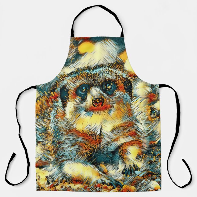 TierArt_Meerkat_003 Schürze (Vorderseite)