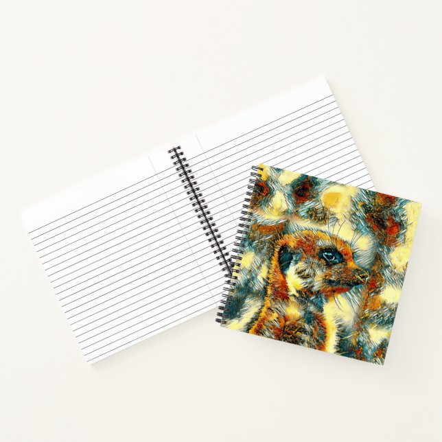 TierArt_Meerkat_004 Notizbuch (Innenseite)