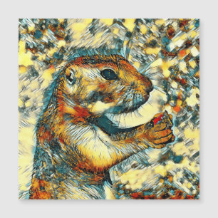 TierArt_Prairiedog_002 Magnetkarte