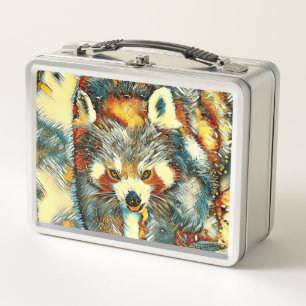 TierArt_RedPanda_002 Metall Brotdose