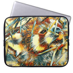 TierArt_RedPanda_003 Laptopschutzhülle