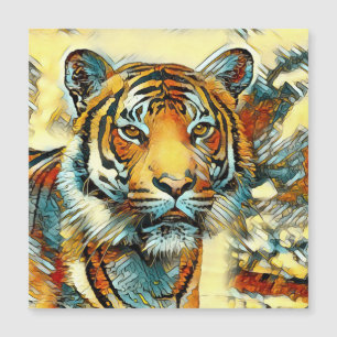 TierArt_Tiger_004 Magnetkarte