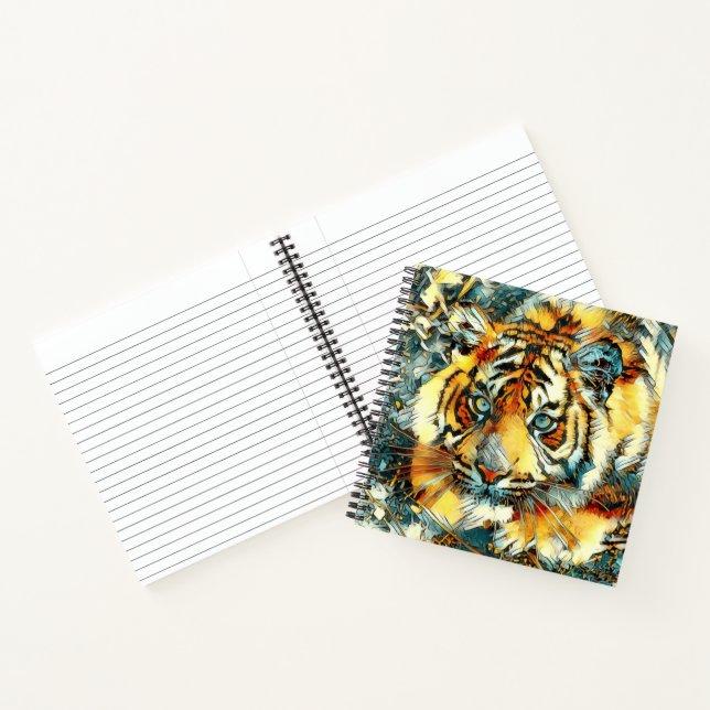 TierArt_Tiger_006 Notizbuch (Innenseite)