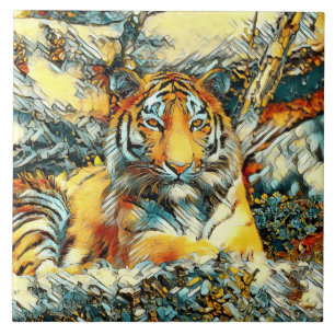 TierArt_Tiger_011 Fliese