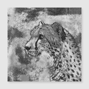 TierArtBW_Cheetah_004 Magnetkarte