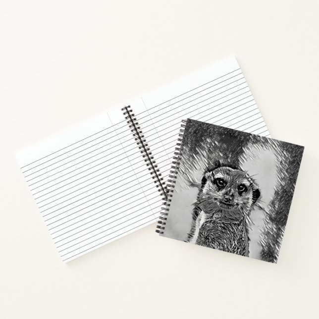 TierArtBW_Meerkat_002 Notizbuch (Innenseite)