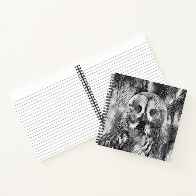 TierArtBW_Owl_001 Notizbuch (Innenseite)