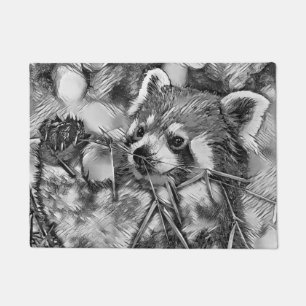 TierArtBW_RedPanda_001 Fußmatte