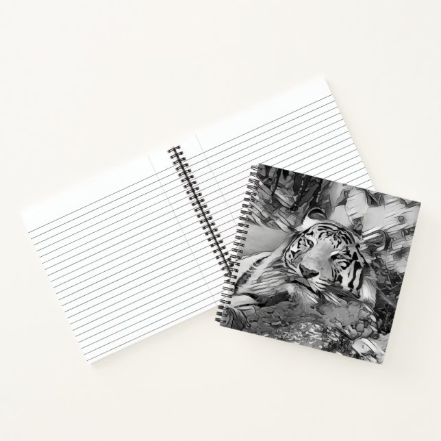 TierArtBW_Tiger_002 Notizbuch (Innenseite)