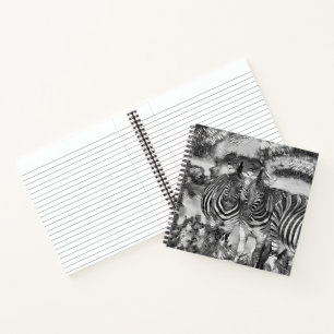 TierArtBW_Zebra_012 Notizbuch