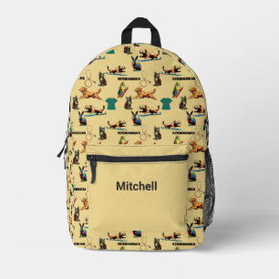 Tierarzt bedruckter rucksack