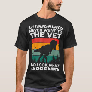 Tierarzt Dinosaurier Lustiger Tierarzt Leben Tierr T-Shirt