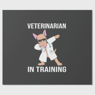 Tierarzt Hund Sonnenbrille Haustier Geschenkpapier