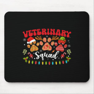Tierarzt Hunde Katzenpfau Rentier Santa Elf Ch Mousepad