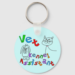 Tierarzt-Hundehütten-behilfliche T - Shirts und Schlüsselanhänger