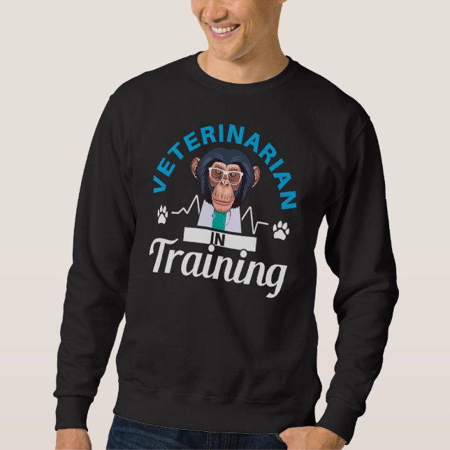 Tierarzt in der Ausbildung Tierarzt Sweatshirt (Vorderseite)