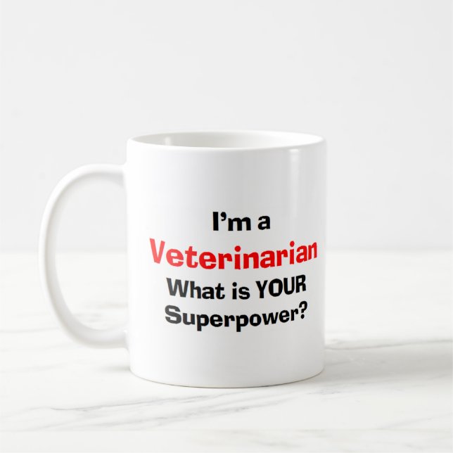 Tierarzt Kaffeetasse (Links)