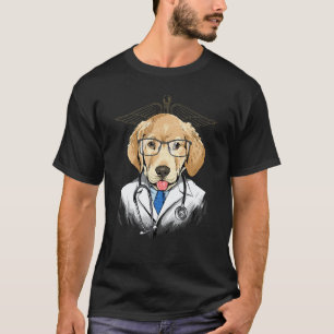 Tierarzt Labrador Retriever Veterinär Arzt Tier T-Shirt