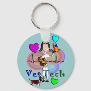 Tierarzt-Technologie-Geschenk-einzigartige Schlüsselanhänger