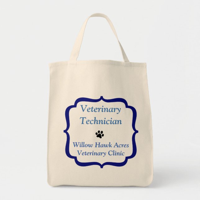 Tierarzt-Technologie/Klinik-Blauer Tragetasche (Vorne)