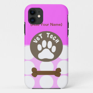 Tierarzt-Technologie-Rosa-Tupfen iPhone 5 Fall Case-Mate iPhone Hülle