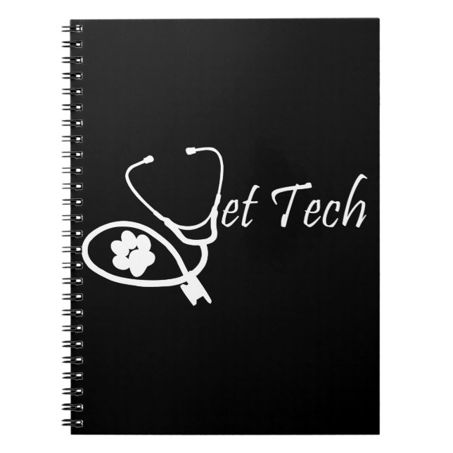 Tierarzt-Technologienotizbuch Notizblock (Vorderseite)