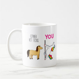 Tierarzt Unicorn Funny Vet Tech Kaffeetasse