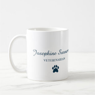 Tierarzt Vet Holding Puppy Individuelle Name Kaffeetasse