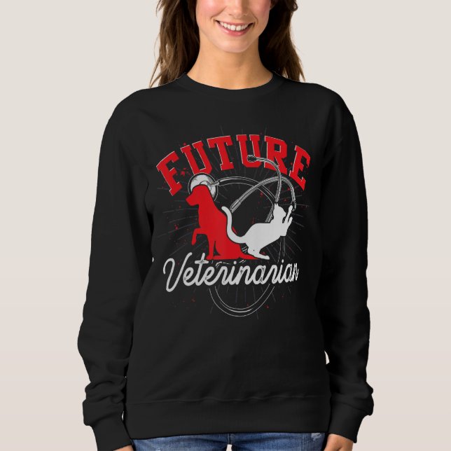 Tierarzt Vet Tech Future Veterinary Ve Sweatshirt (Vorderseite)