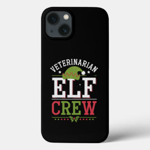 Tierarzt-Weihnachtself-Tierarzthelferin Case-Mate iPhone Hülle