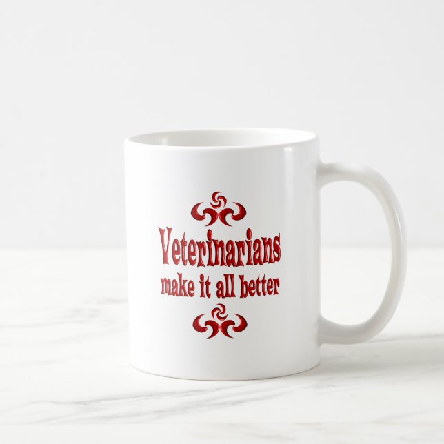 TIERÄRZTE MACHEN ES GANZ BESSER KAFFEETASSE (Rechts)